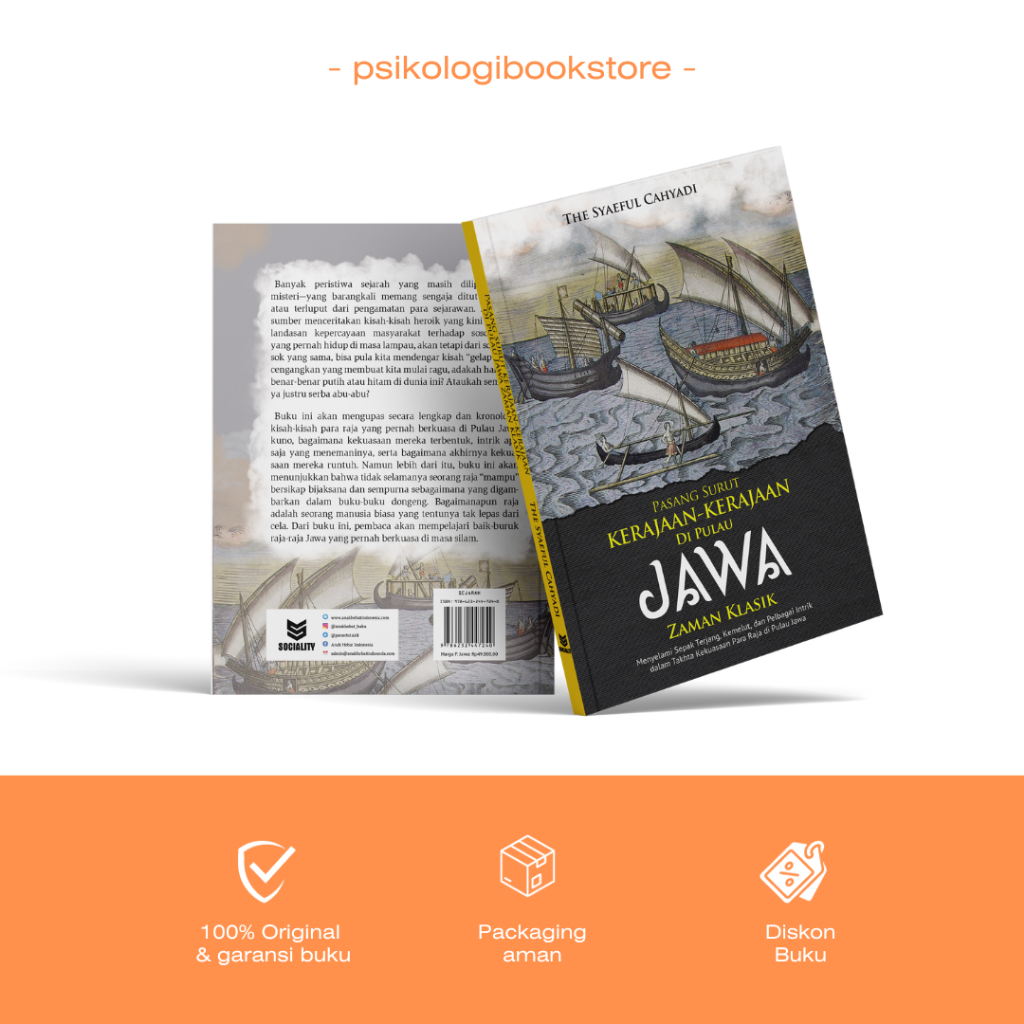 Jual Buku Sejarah Pasang Surut Kerajaan-Kerajaan Di Pulau Jawa Zaman ...