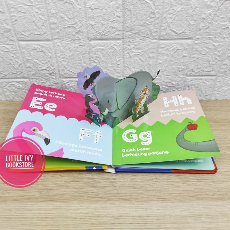 Jual POP UP ABC Untuk Balita. Buku Cerita Anak Mizan | Shopee Indonesia