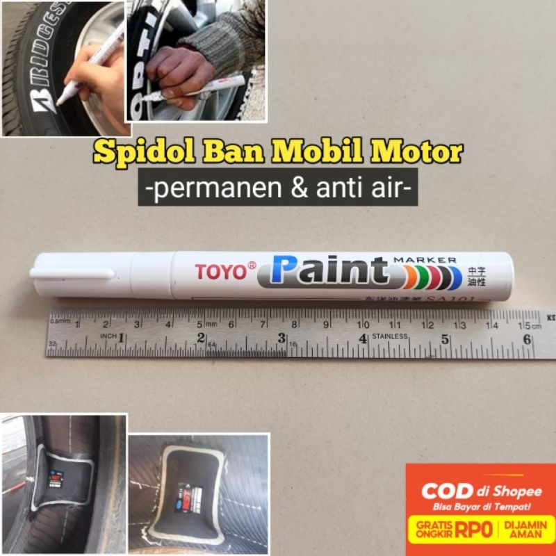 Jual Spidol Ban Mobil Motor Permanen Dan Anti Air Original Shopee