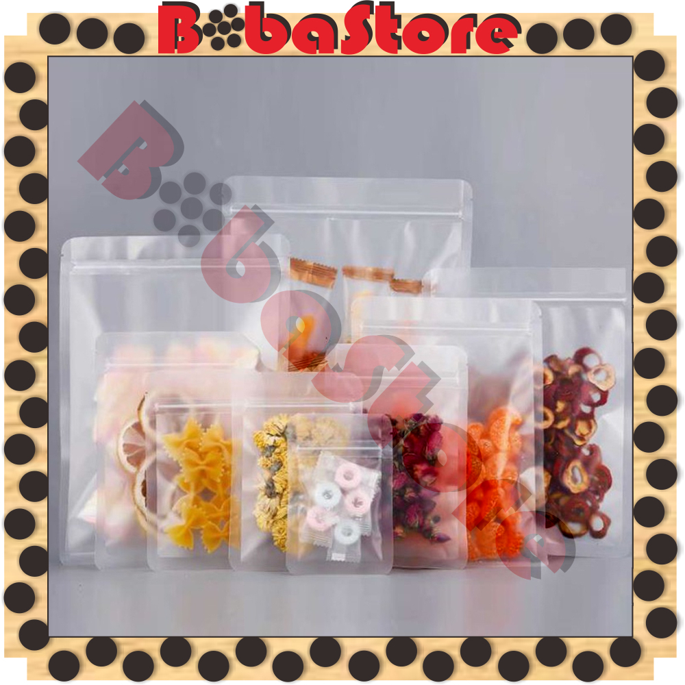 Jual ⭐Bobastore⭐ Plastik Klip Buram Flat I Sachet Buram Pouch I Plastik ...