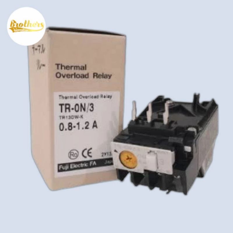 Jual Thermal Overload Relay Tr-On/3 0,8-1,2A Fuji Electric | Shopee ...