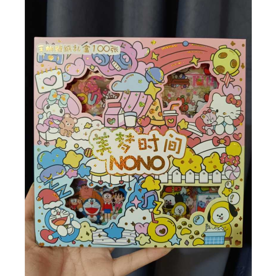 Jual Stiker Sticker Momo Nono And Cici Stiker Doraemon Sanrio Isi 100 Lembar Bisa Cod Shopee 9724