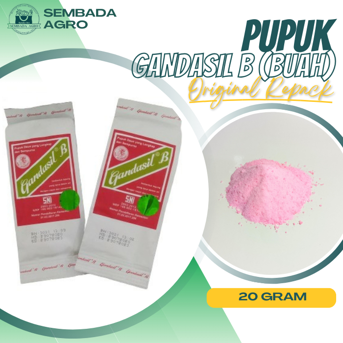 Jual Pupuk Gandasil B Perangsang Buah Original Repack - Sembada Agro ...