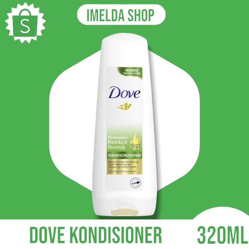 Jual Dove Conditioner Serum Kondisioner Perawatan Rambut Rontok 320ml