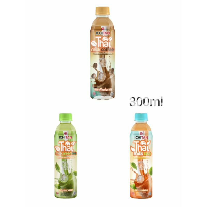 Jual Ichitan Minuman Thai Milk 300ml All Variant Greentea Milktea Coffee Shopee Indonesia