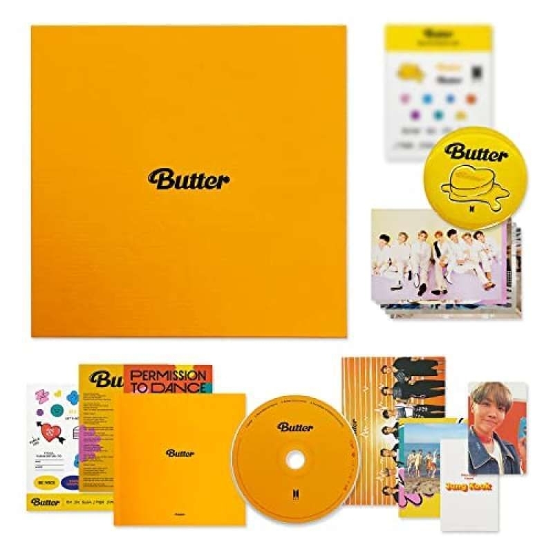 Jual [UNSEALED] BTS Butter Album + POSTER + Weverse Gift Shopee Indonesia
