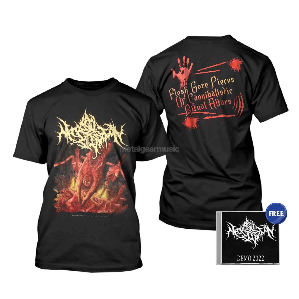 Jual ORIGINAL NECROPSY DEFECATION - FLESH GORE TSHIRT | Shopee Indonesia