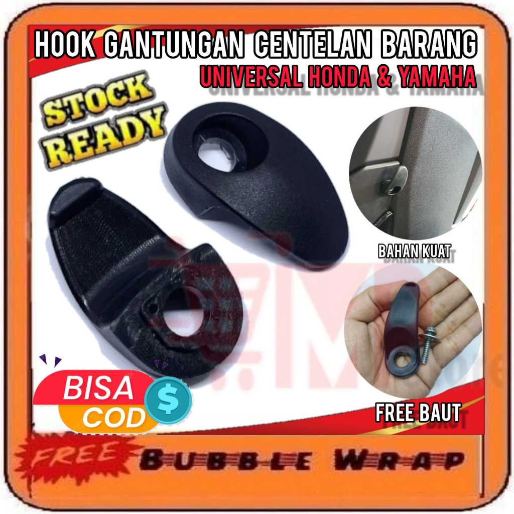 Jual Hook Gantungan Cantelan Barang Motor Universal Honda Dan Yamaha