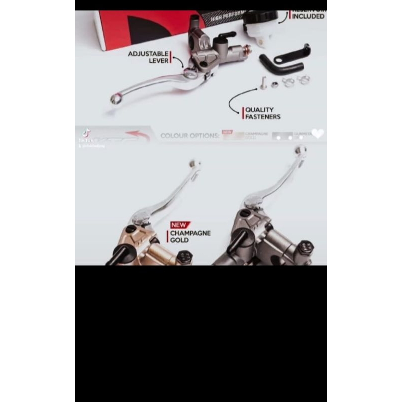 Jual MASTER REM KTC RACING NEW PRODUK TIPE TREX | Shopee Indonesia