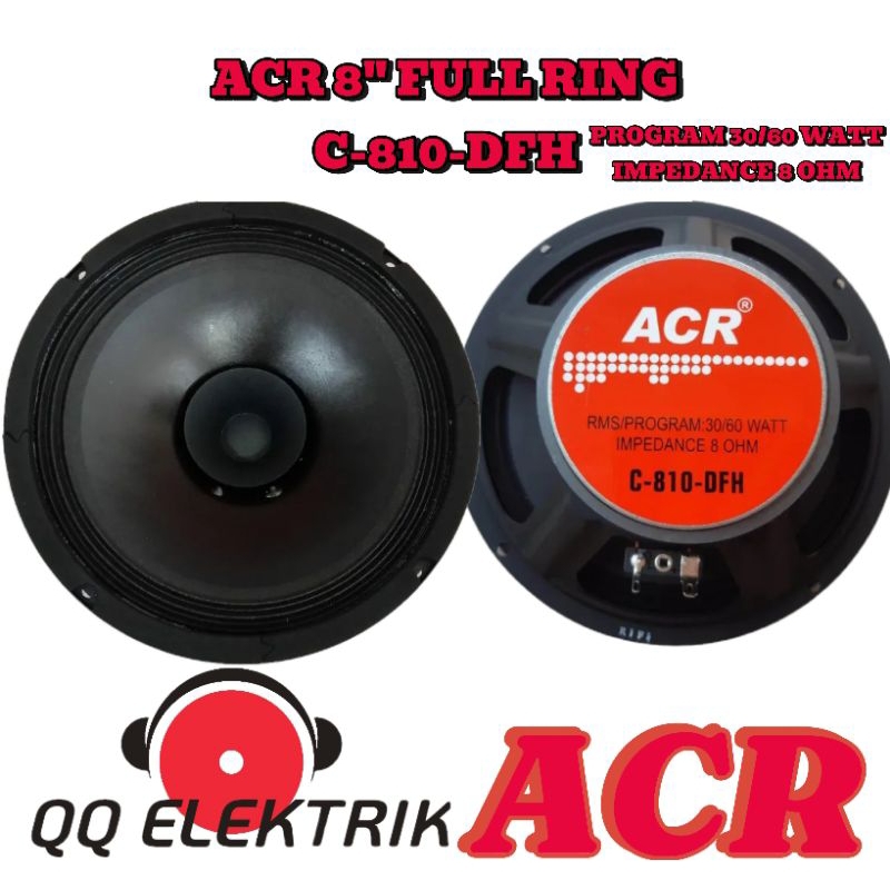 Jual Speaker Acr Inch C Dfh Acr Full Range Inch Dfh Original Sinar Baja Shopee