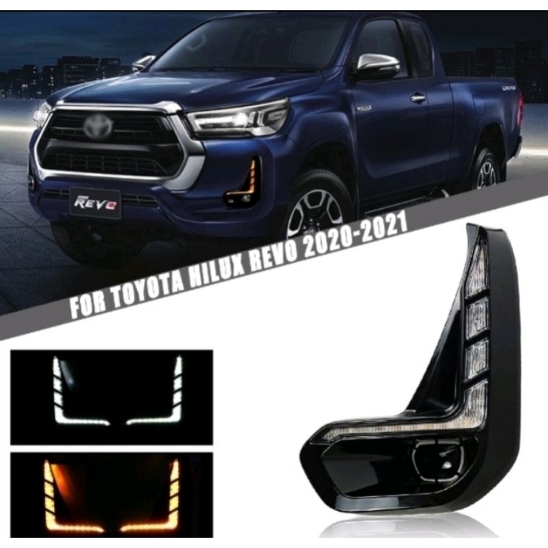 Jual FOGLAMP LAMPU KABUT LAMPU BEMPER RING FOGLAMP FRAME COVER DRL LED ...