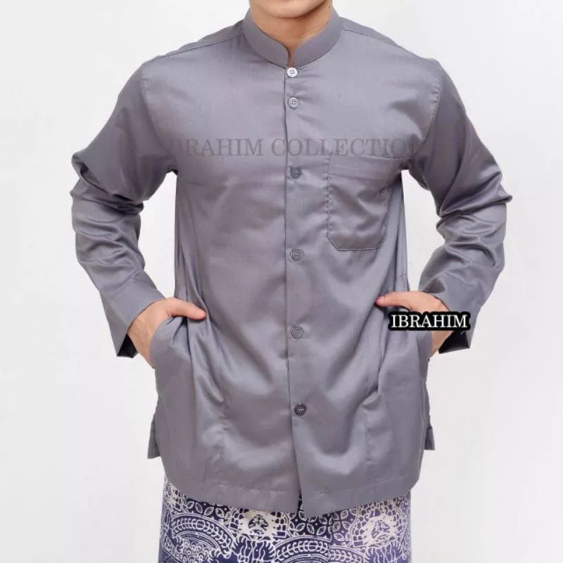 BAJU KOKO HAIBAH MODEL AMMU / BAJU KOKO SAKU SAMPING / KOKO HAIBAH SAKU SAMPING