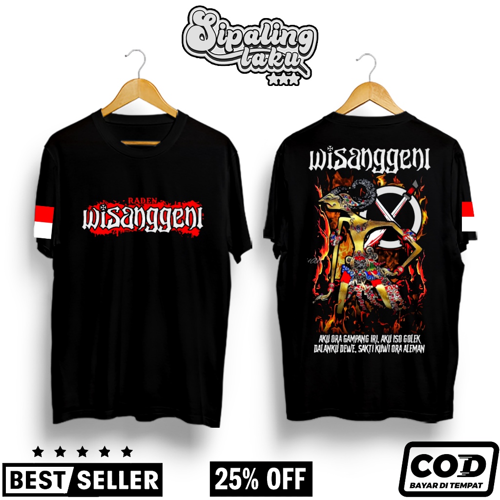 Jual Kaos Wayang Wisanggeni Sipaling Laku Kaos Terbaru [cod