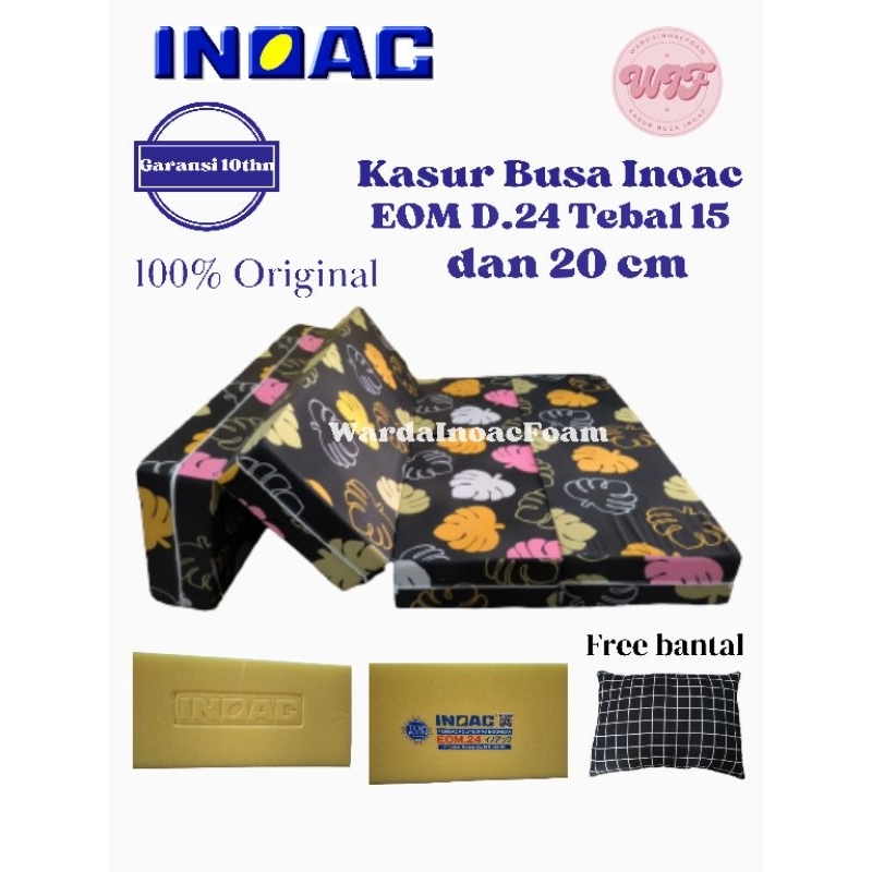 Jual Kasur Lipat Inoac Eom D 24 Garansi 10 Tahun Tebel 15 Dan 20 Kasur