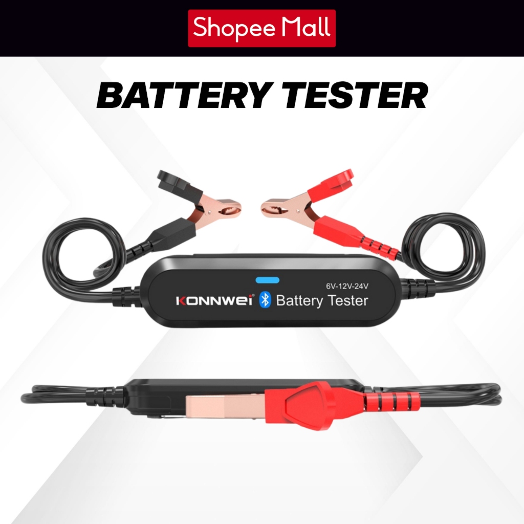 Konnwei bk200 6V / 12V / 24V voiture BT testeur de batterie testeur de
