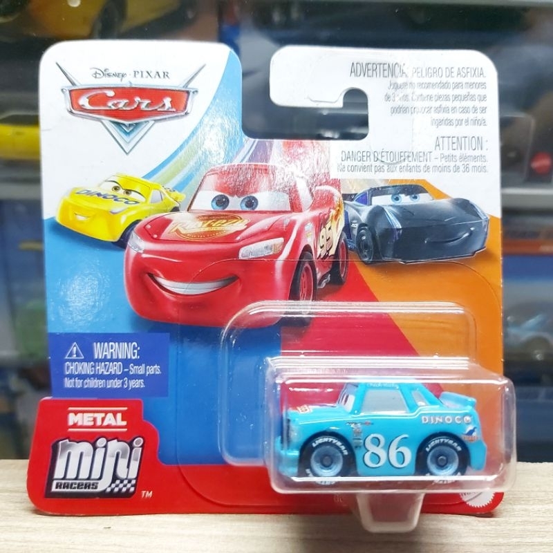 Jual MATTEL DISNEY PIXAR CARS MINI RACERS DINOCO CHICK HICKS | Shopee ...