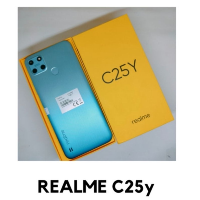 Jual REALME c25y RAM 4/64GB | 100% original | Second bergaransi ...