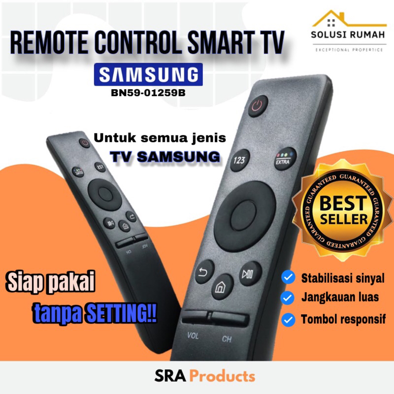 Jual Remote Samsung Smart Tv Bn B Remot Tv Samsung Lcd Led Smart Tv Universal Shopee