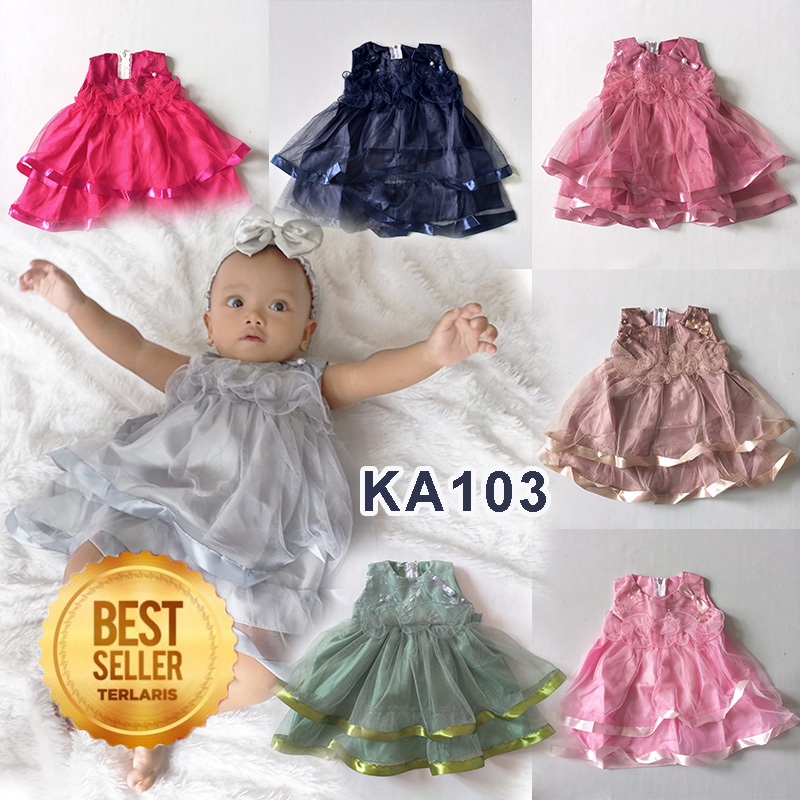 Jual Baju Bayi Baru Lahir Newborn 0 6 Bulan Dress Tutu Anak Bayi NB