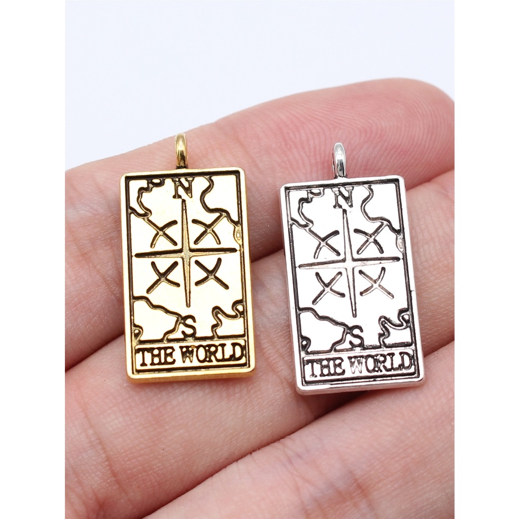Jual 1 pcs Charm Liontin Aksesoris Besi - KARTU TAROT CARD | Shopee ...