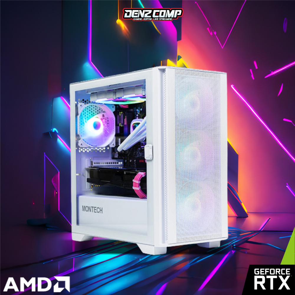 Jual PC GAMING - AMD RYZEN 7 7700 - RTX 4060 - NVMe 512GB - DDR5 16GB ...