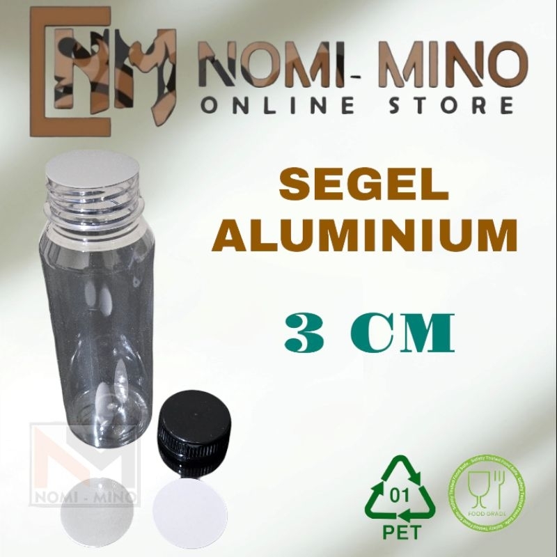 Jual Segel Seal Aluminium Foil Botol Pet Diameter Cm Mm Shopee Indonesia