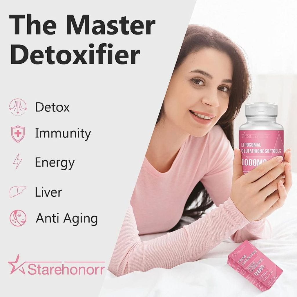 starhonor liposomal glutathione softgels Jual Starehonorr Liposomal Glutathione Softgels 1000 mg Vitamin C - 60  Softgels