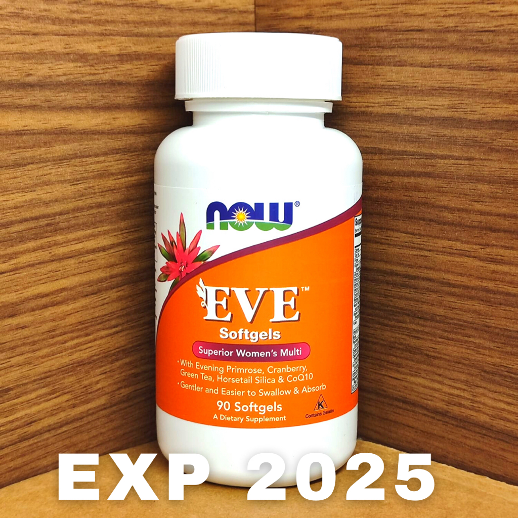 Jual Now Foods Eve Multivitamin Superior Women's isi 90 Softgels Now ...