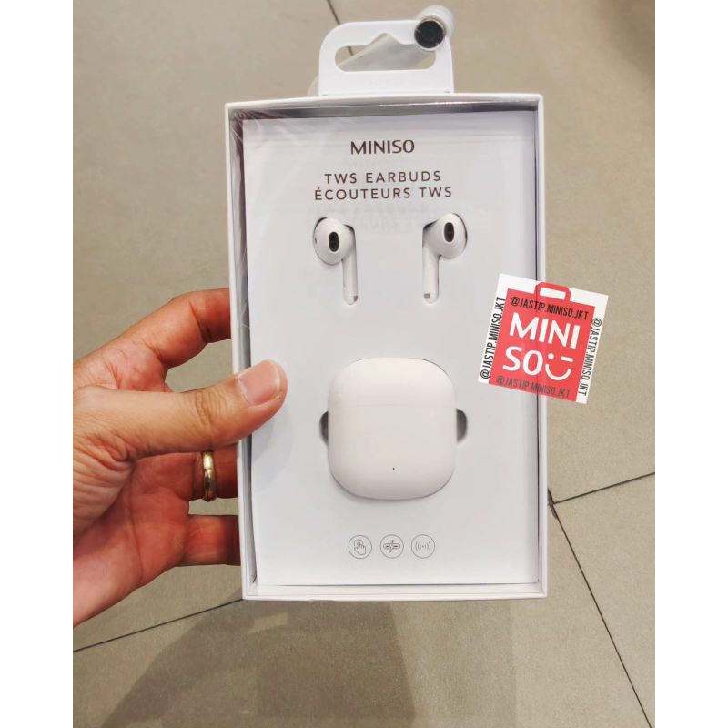 Jual MINISO Headset Mini Matte Wireless Earbuds Wireless