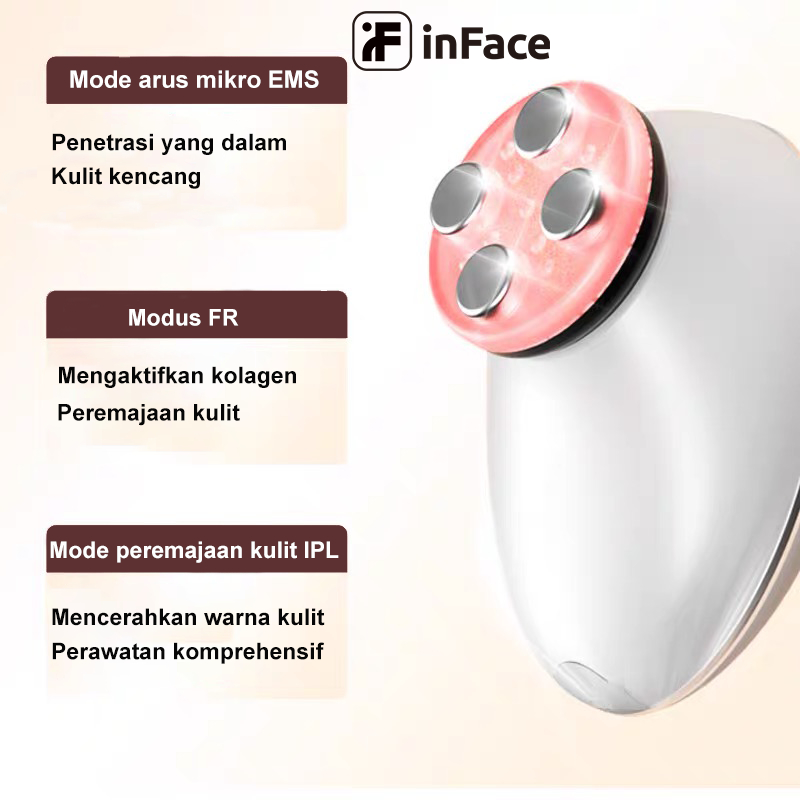 Jual Inface Alat Setrika Wajah Pemijat Rfandems Radio Frekuensi