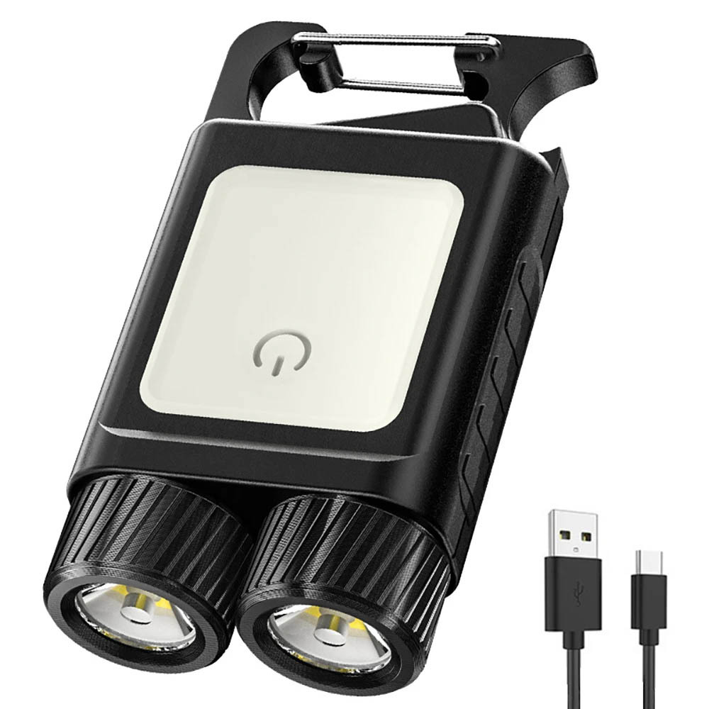 Jual LED COB Senter Portabel Lentera Tipe-C USB Pengisian Lampu Kerja ...