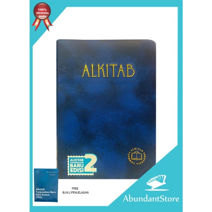 Jual Alkitab Ukuran Besar Terjemahan Baru Edisi 2 Tb2 062 Ti Two Tone