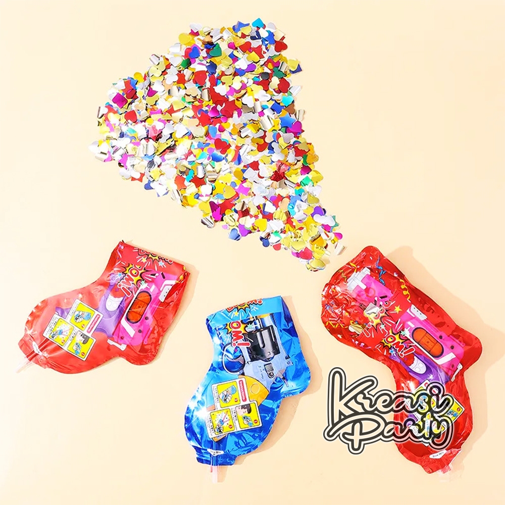 Jual KONFETTI POPPER / CONFETTI GUN / PARTY POPPER / PISTOL CONFETTI