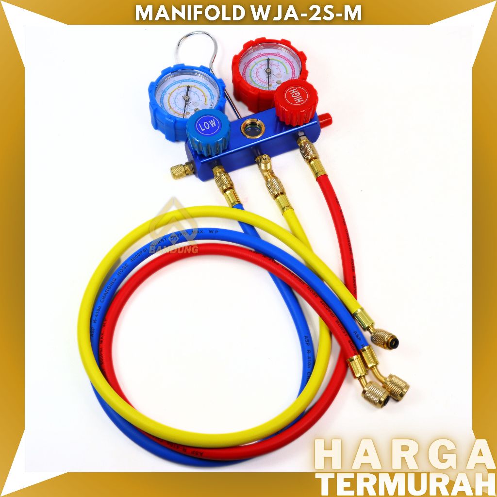 Jual MANIFOLD DOUBLE TEKANAN TINGGGI R32 & R410 PREMIUM CLASS ...