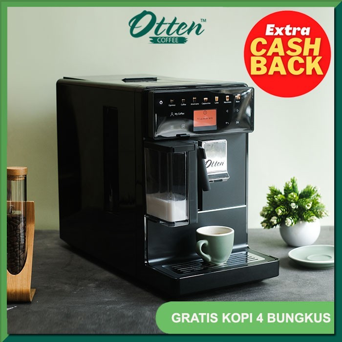 Jual Otten Excellente Smart Automatic Coffee Machine (Black) Mesin