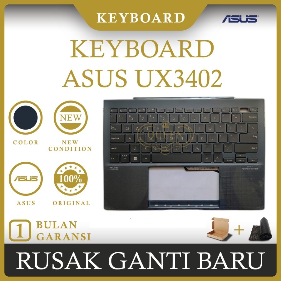 Ventola Di Raffreddamento CPU Per Laptop Asus Zenbook 14 - Compatibile Con UX3402, UX3402Z, UM3402Y, Q409Z, Connettore 4 Pin