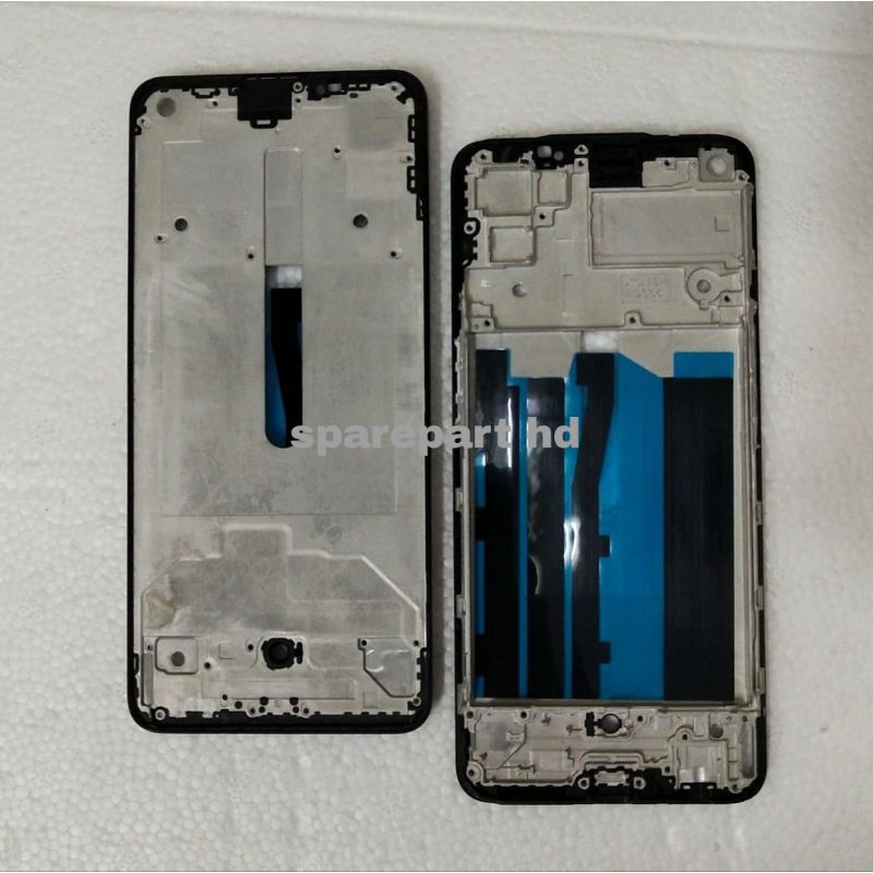 Jual frame lcd oppo reno 5 (4G) tulang tengah tatakan/dudukan lcd ...