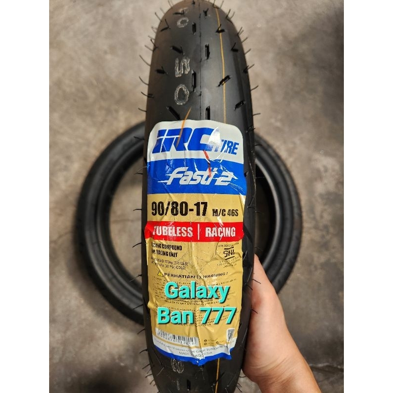 Jual Ban Motor IRC 90/8017 Fasti 2 Tubeless Soft Compound Shopee Indonesia