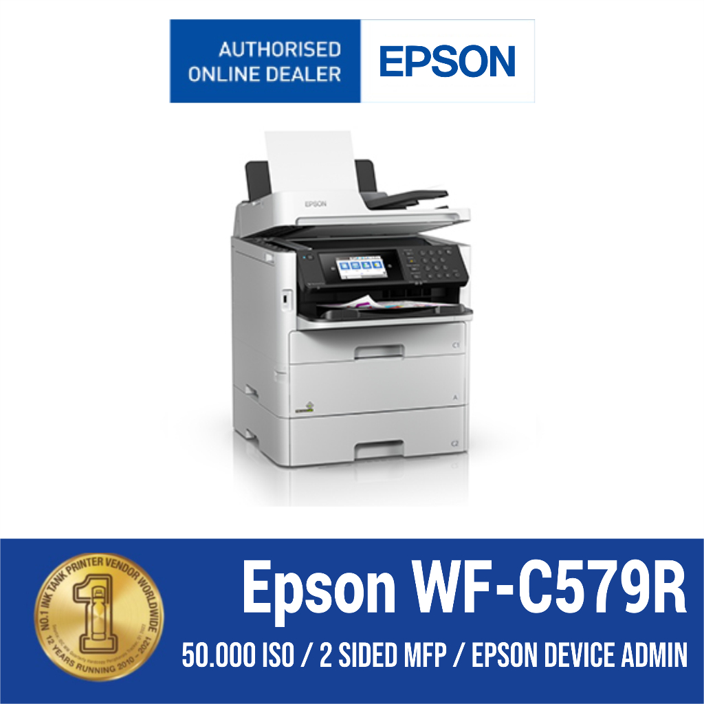 Jual Epson Workforce Pro Wf C579r Duplex All In One Inkjet Printer Shopee Indonesia 9342
