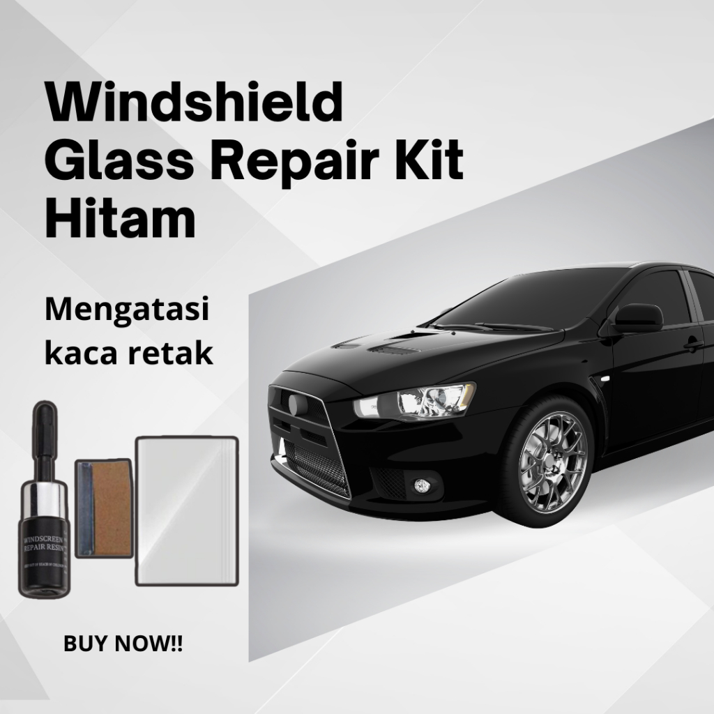 Jual Windshield repair kit glass ORIGINAL 100 lem Kaca Mobil & Layar