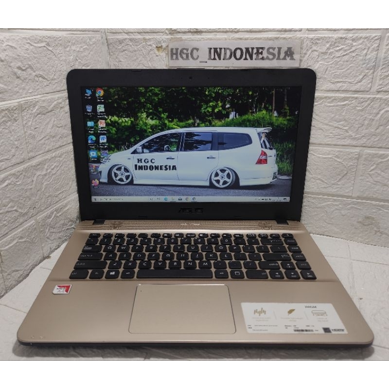 Jual Laptop Asus X441B A4 Gen 9 Ram 8 GB DDR4 SSD 128GB Spesial Desain ...