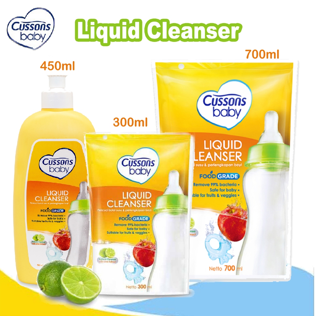 Jual Bisa COD Cussons Baby Liquid Cleanser - Cossons Pembersih Botol ...