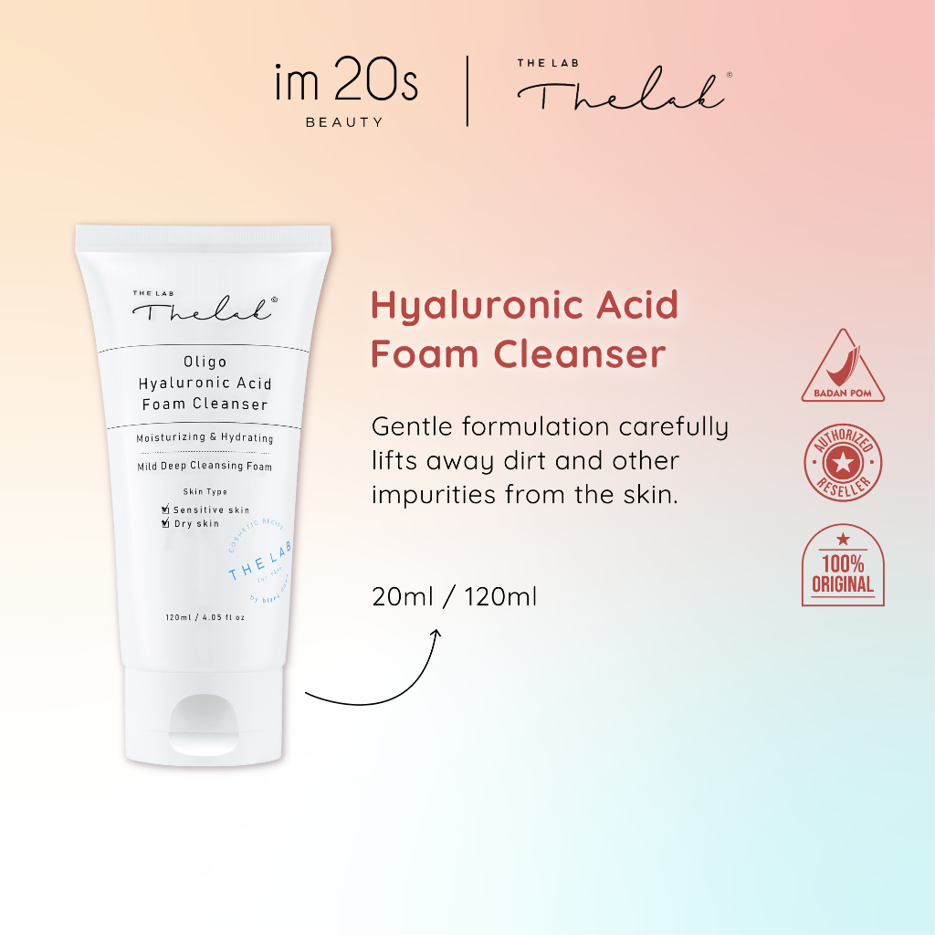 Jual I'm20s [The Lab by Blanc Doux] Oligo Hyaluronic Acid Foam