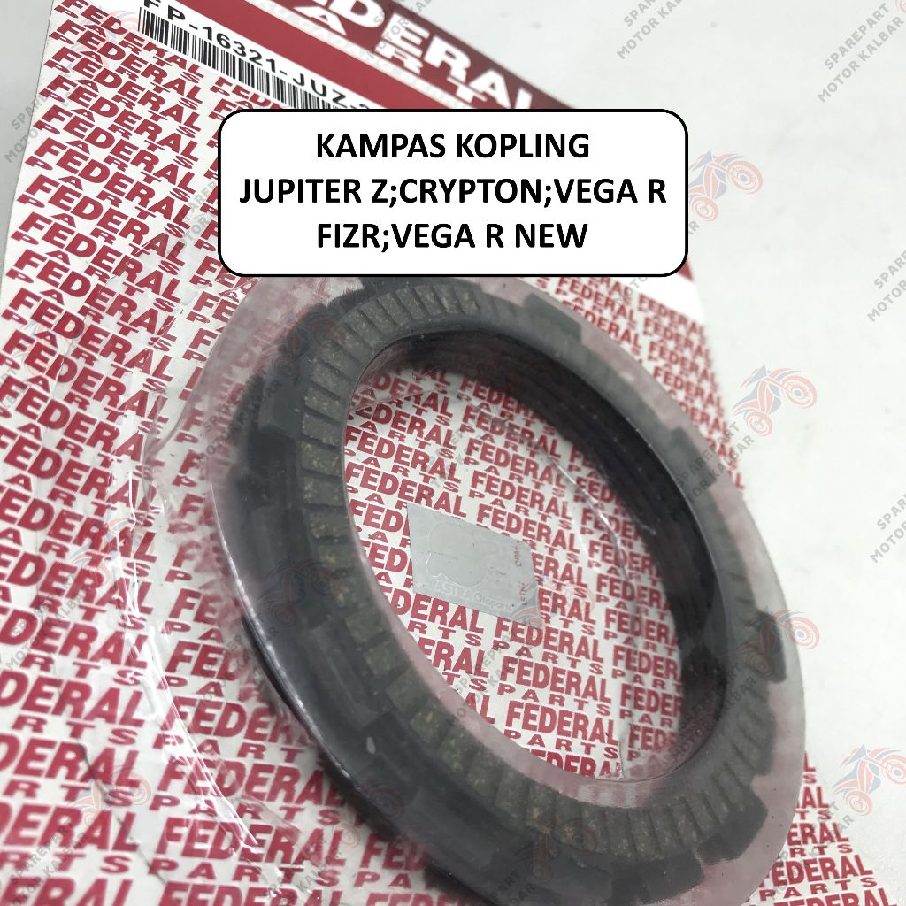 Jual Kampas Kopling JUPITER Z ; FORCE ONE ( F1 ) ; VEGA R NEW merek ...