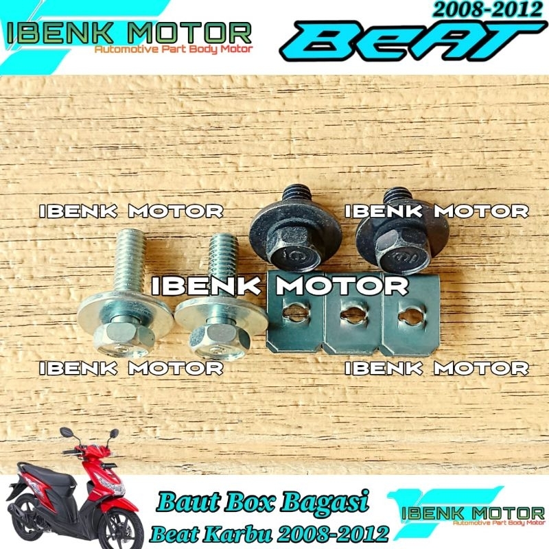 Jual Baut Baud Box Bagasi Box Jok Luggage Honda Beat Karbu 2008-2012 ...