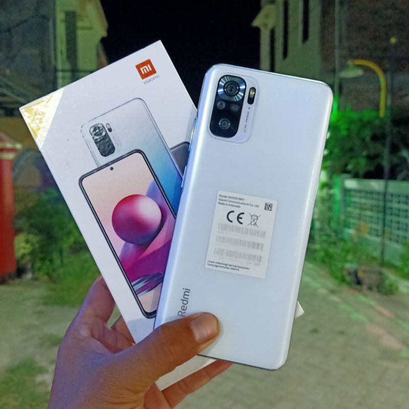 Jual Redmi note 10s Ram 6/128 Lengkap(second) | Shopee Indonesia
