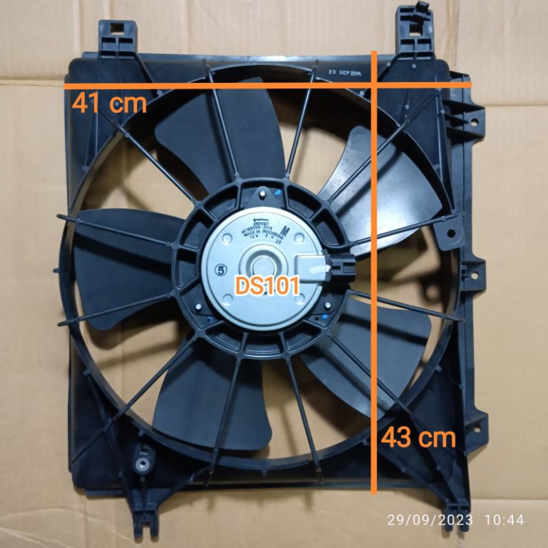 Jual Shroud fan Extra Fan Kipas Radiator Toyota all New Avanza 1300CC ...