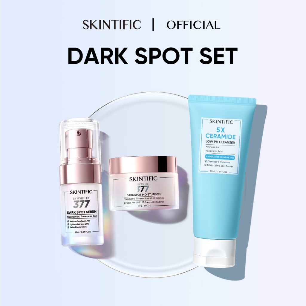 Jual SKINTIFIC 3pcs Skincare Set Moisturizer Cream MSH Niacinamide
