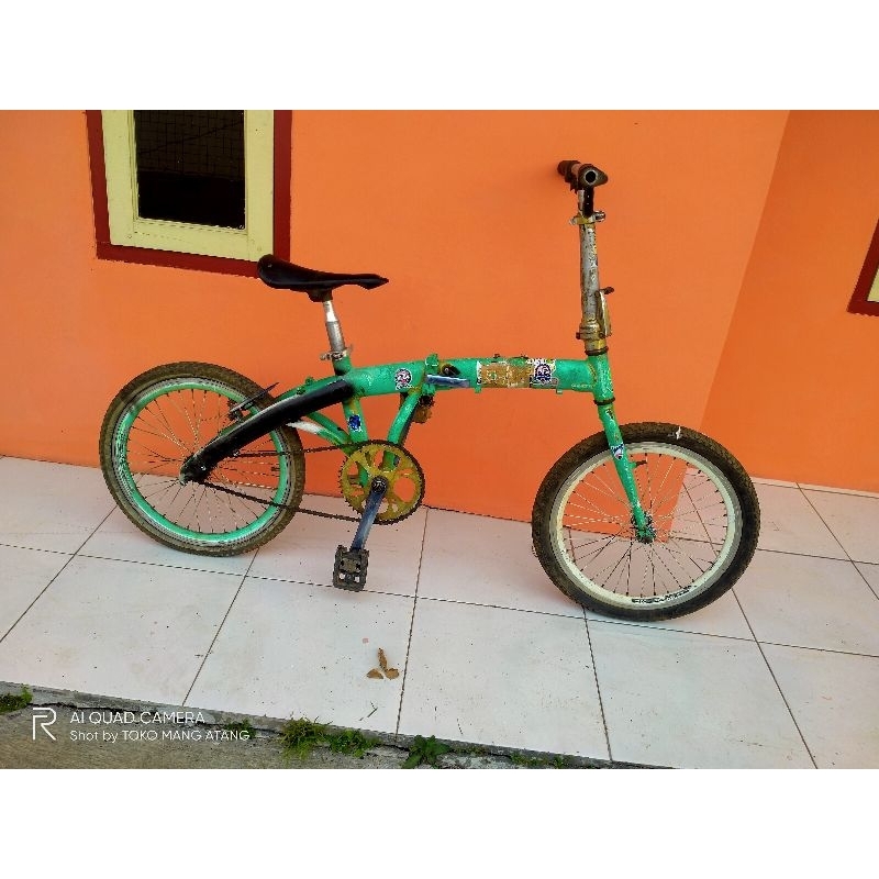 Jual Seli Sepeda Lipat 20 Merk Fixi Frame Alloy DO VERTI Murah | Shopee ...
