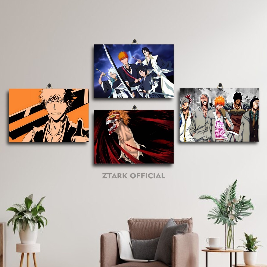 Jual Poster Gambar Bleach Byakuya Kuchiki 20X30 / Ztark Official ...